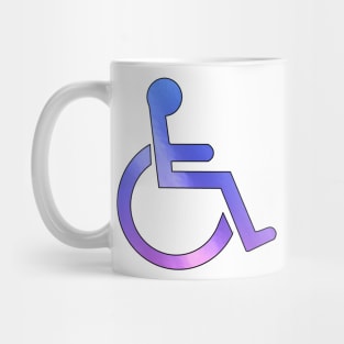 Whelchair Sign Mug